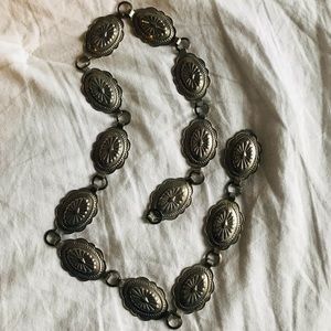 Silver Concho Belt